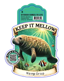 Sea Life sticker design SL-A6