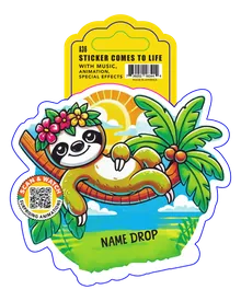 Sea Life sticker design SL-A36