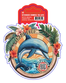 Sea Life sticker design SL-A42